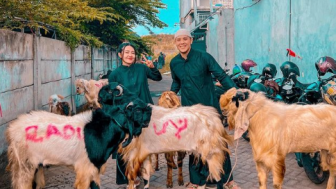 Via Vallen Posting Foto Kurban Kambing, Isi Caption Tuai Kritik Netizen