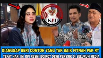 CEK FAKTA: Dewi Perssik Resmi Diboikot  KPI Gegara Dianggap Fitnah Ketua RT, Benarkah?