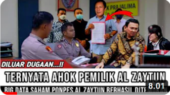 CEK FAKTA: Ternyata Ahok Pemilik Ponpes Al Zaytun