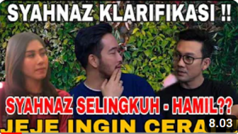 CEK FAKTA: Eksklusif! Akhirnya Syahnaz dan Jeje Buka Suara terkait Perselingkuhan