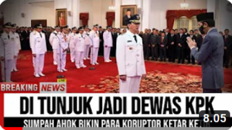 CEK FAKTA: Ahok Ditunjuk Menjadi Dewas KPK