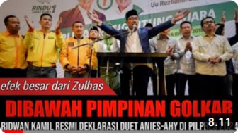 CEK FAKTA: Ridwan Kamil Deklarasi Duet Anies-AHY di Pilpres 2024