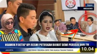 CEK FAKTA: KPI Resmi Larang Dewi Perssik Tampil di TV