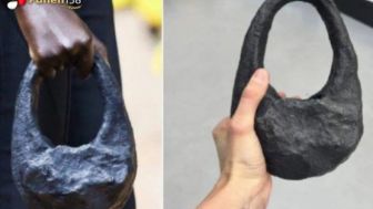 Brand Fashion Asal Paris Rilis Tas Mewah dari Batu Meteorit, Beratnya Mencapai 2 Kg