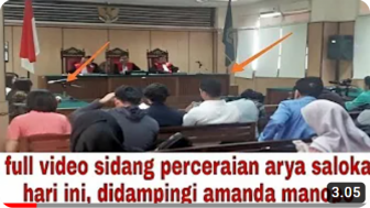 CEK FAKTA: Video Arya Saloka Sidang Perceraian Didampingi Amanda Manopo