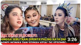 CEK FAKTA: Tidak Benar Agnez Mo Sebut Dewi Perssik Artis Paling Sombong