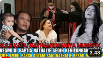 CEK FAKTA: Sule Ambil Alih Adzam Usai Nathalie Holscher Dibaptis