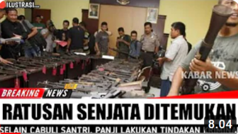 CEK FAKTA: Aparat Temukan Ratusan Senjata Api, Panji Gumilang Sering Lakukan Tindak Kriminal?