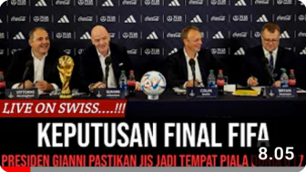 CEK FAKTA: Presiden FIFA Tunjuk Stadion JIS jadi Tempat Pembukaan Piala Dunia U-17