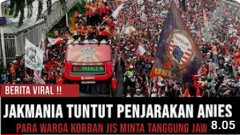 CEK FAKTA: Jakmania Tuntut Penjarakan Anies Baswedan