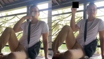 Viral Video 13 Detik Nicholas Saputra Sedang Merokok, Image Cool Hilang Seketika