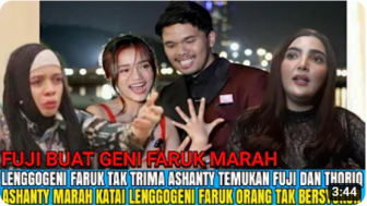 CEK FAKTA: Ashanty Diancam Lenggogeni Faruk karena Pertemukan Fuji dan Thariq, Benarkah?