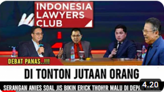 CEK FAKTA: Serangan Anies Soal JIS Bikin Erick Thohir Malu di Depan Media