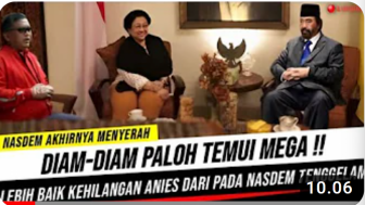 CEK FAKTA: Diam-Diam Surya Paloh Temui Megawati, Lebih Baik Kehilangan Anies Daripada NasDem Tenggelam