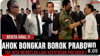 CEK FAKTA: Ahok Bongkar Semuanya, Mafia Bersarang di Belakang Prabowo