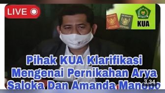 CEK FAKTA: Eksklusif, KUA Klarifikasi Terjadinya Pernikahan Arya Saloka dan Amanda Manopo, Benarkah?