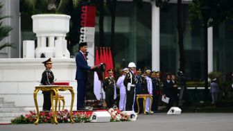 Jokowi ke Perwira Remaja TNI-Polri: Kita Tak Boleh Ketinggalan, Amati Terus Perkembangan Teknologi