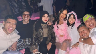 Datang ke Pesta Ulang Tahun Erika Carlina, Makeup Aurel Hermansyah Digunjing Netizen