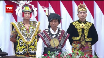 Jokowi Pakai Baju Adat Tanimbar Maluku di Sidang Tahunan MPR, Ini Filosofinya