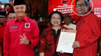 Megawati Pasangkan Mahfud MD dengan Ganjar Pranowo di Pilpres 2024, Benarkah?