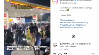 Gak hanya di Indonesia, Suporter Sepak Bola di Malaysia Bisa Ricuh