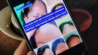 Heboh, Belasan Siswi SMP di Lamongan Dibotaki Guru Gara-Gara Tak Pakai Dalaman Jilbab