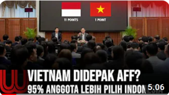 Indonesia Menang Hasil Voting Anggota AFF, Vietnam Keluar?