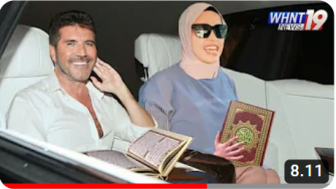 Simon Cowell Terciduk Belajar Islam dan Al Quran dengan Putri Ariani?