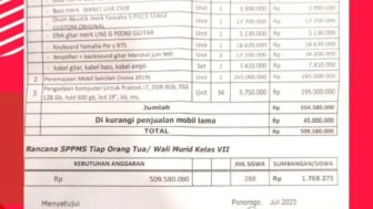 Viral Murid SMPN 1 Ponorogo Dimintai Sumbangan Rp 1,7 Juta Per Orang Buat Beli Mobil Operasional