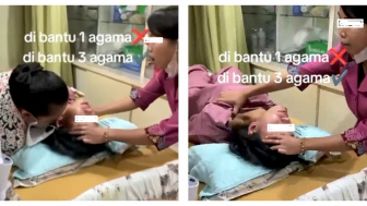 Perempuan Ini Kesurupan, 3 Temannya Bacakan Doa dari 3 Agama yang Berbeda