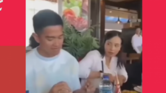 Viral Influencer Cewek Goyang di Samping Kaesang Pangarep, Netizen Langsung Cibir