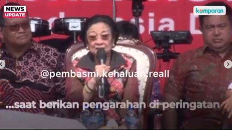 Megawati Sebut Jokowi Kurus Kering Ngurus Negara, Penampilannya Justru Bikin Salfok: Mukanya Kenapa Sih?