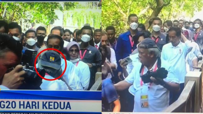 Di KTT G20 Bali Malah Jadi Fotografer, Topi Buluk Menteri PUPR Basuki Jadi Sorotan