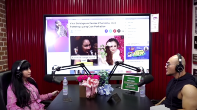Giliran Deddy Corbuzier Diusik, Denise Chariesta Terang-terang Bilang Tak Suka: Podcastnya No 1 Cuma Hoki