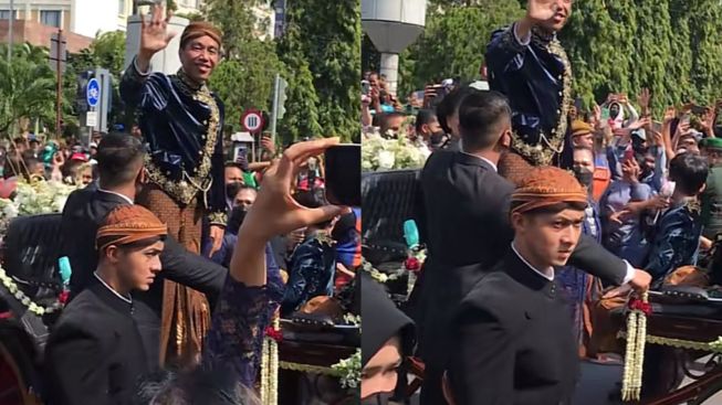 Wajahnya Disebut Mirip Sehun EXO, Paspampres di Kirab Ngunduh Mantu Pernikahan Kaesang dan Erina Viral