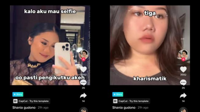 Adik Erina Gudono Bikin Video Pakai Suara Megawati, Netizen Ngakak: Wani Temen, Mbak