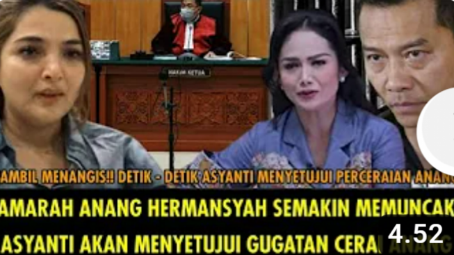 CEK FAKTA: Ashanty Setuju Bercerai dengan Anang Hermansyah, Benarkah?