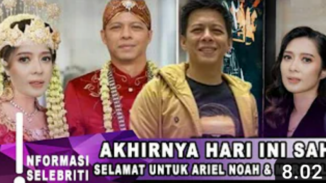 CEK FAKTA: Ariel Noah Menikah dengan Marchella FP