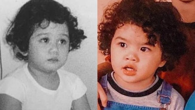 Foto Bayinya Mirip, Dul Jaelani dan Tissa Biani Didoakan Maia Estianty Berjodoh