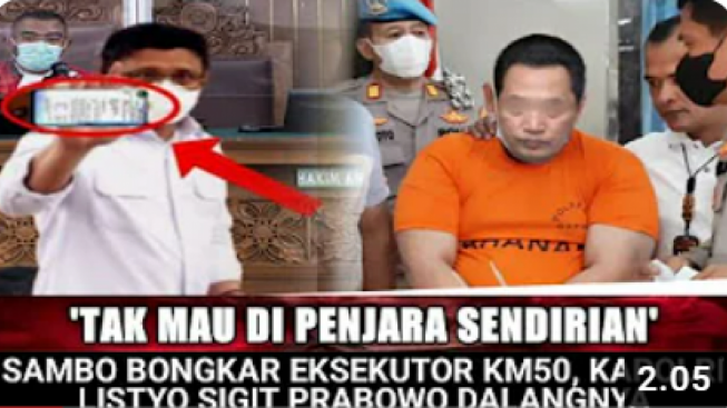 CEK FAKTA: Kapolri Jenderal Listyo Sigit Dalang Kasus KM 50, Ferdy Sambo Beberkan Buktinya, Benarkah?