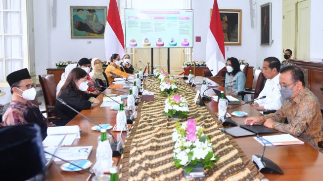 Bertemu Komnas Perempuan, Jokowi Dukung Implementasi UU TPKS