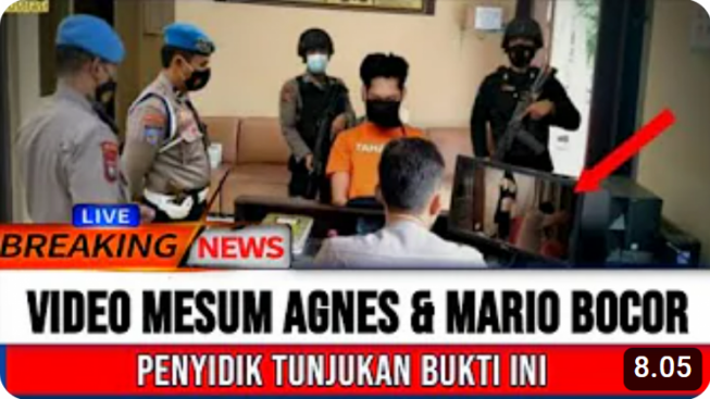 CEK FAKTA: Video Mesum Agnes dan Mario Bocor, Benarkah?