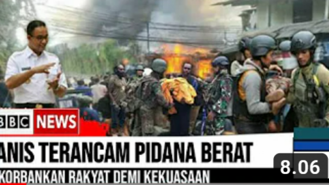 CEK FAKTA: Anies Baswedan Terancam Pidana Berat, Korbankan Rakyat Demi Kekuasaan