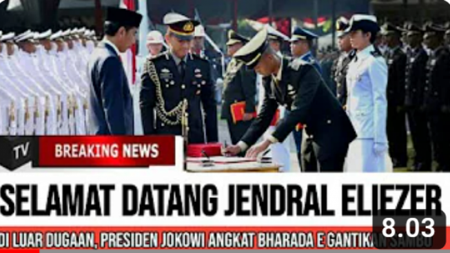 CEK FAKTA: Jokowi Lantik Bharada E Gantikan Posisi Ferdy Sambo sebagai Kadiv Propam