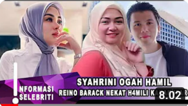 CEK FAKTA: Syahrini Ogah Hamil, Reino Barack Nekat Hamili Kakak Ipar