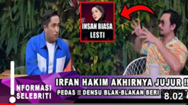 CEK FAKTA: Irfan Hakim Luapkan Emosi, Lesti Kejora Diperlakukan Tak Biasa