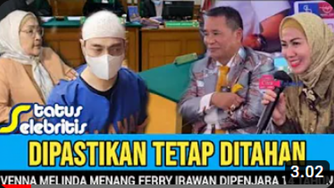 CEK FAKTA: Venna Melinda Menang Telak, Ferry Irawan Ditetapkan Penjara 14 Tahun