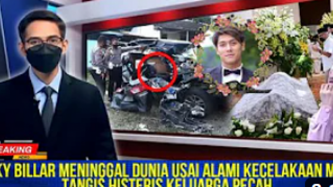 CEK FAKTA: Rizky Billar Dikabarkan Meninggal Dunia dalam Kecelakaan Maut, Tangis Keluarga Pecah!