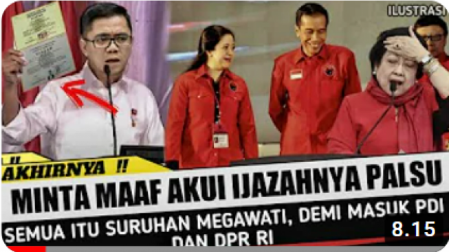 Cek Fakta: Arteria Dahlan Minta Maaf ke Publik Selama Ini Pakai Ijazah Palsu karena Kepentingan Politik, Benarkah?