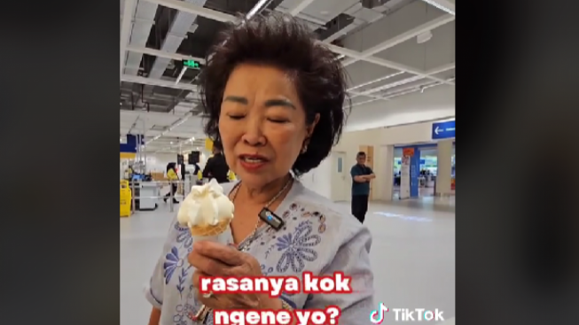 Juragan Sambal Bu Rudy Jadi TikTokers, Momen Beli Es Krim IKEA Bikin Netizen Terhibur